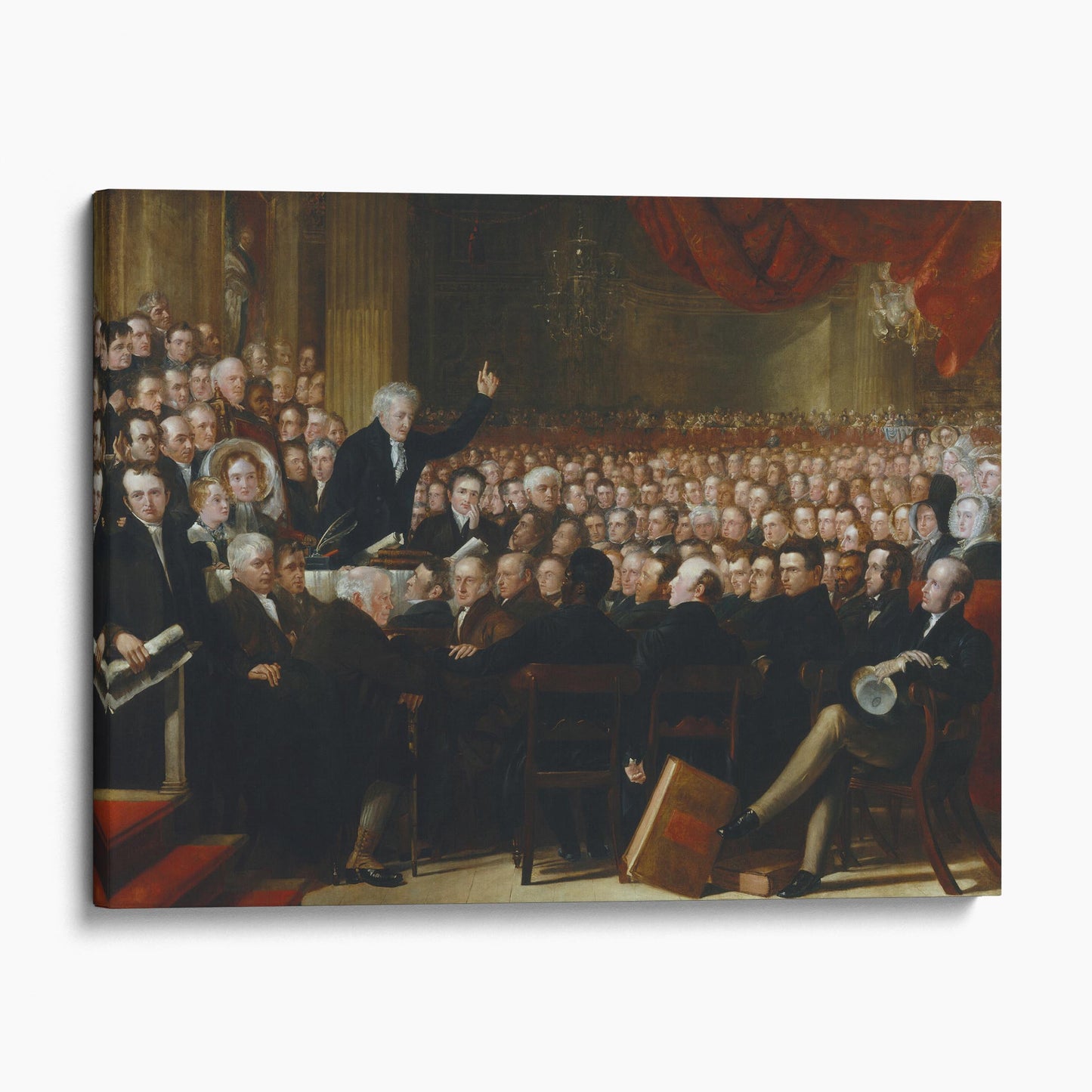 The Anti-Slavery Society Convention, 1840 by Benjamin Robert Haydon