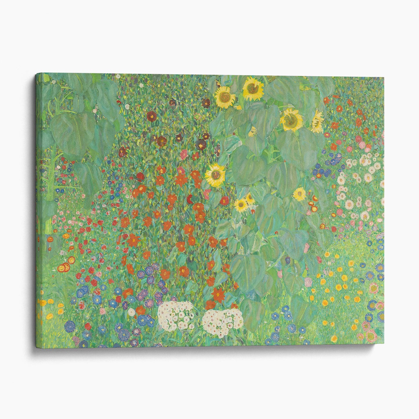 Farm Garden With Sunflowers, 1905-06 by Gustav Klimt