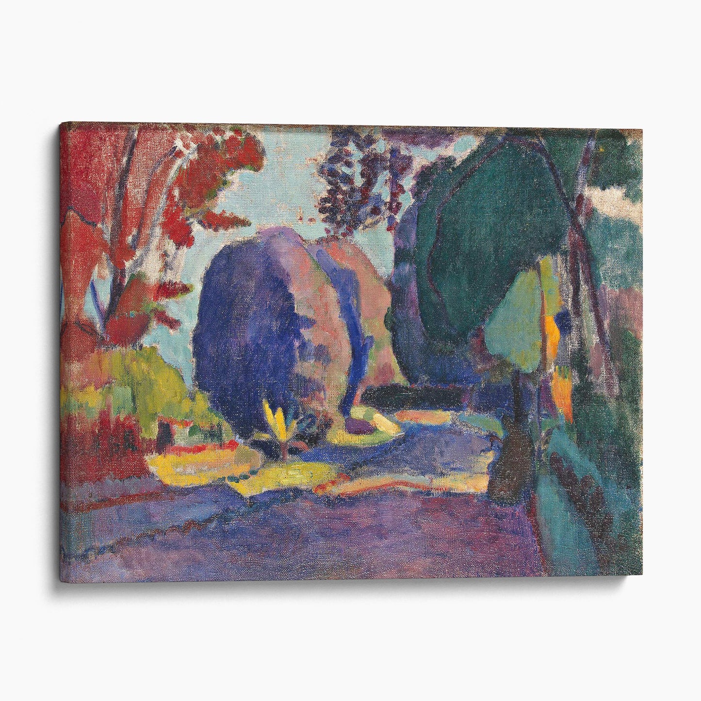 Luxembourg Gardens 1901 by Henri Matisse