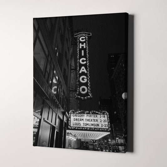 Chicago Theatre Sign