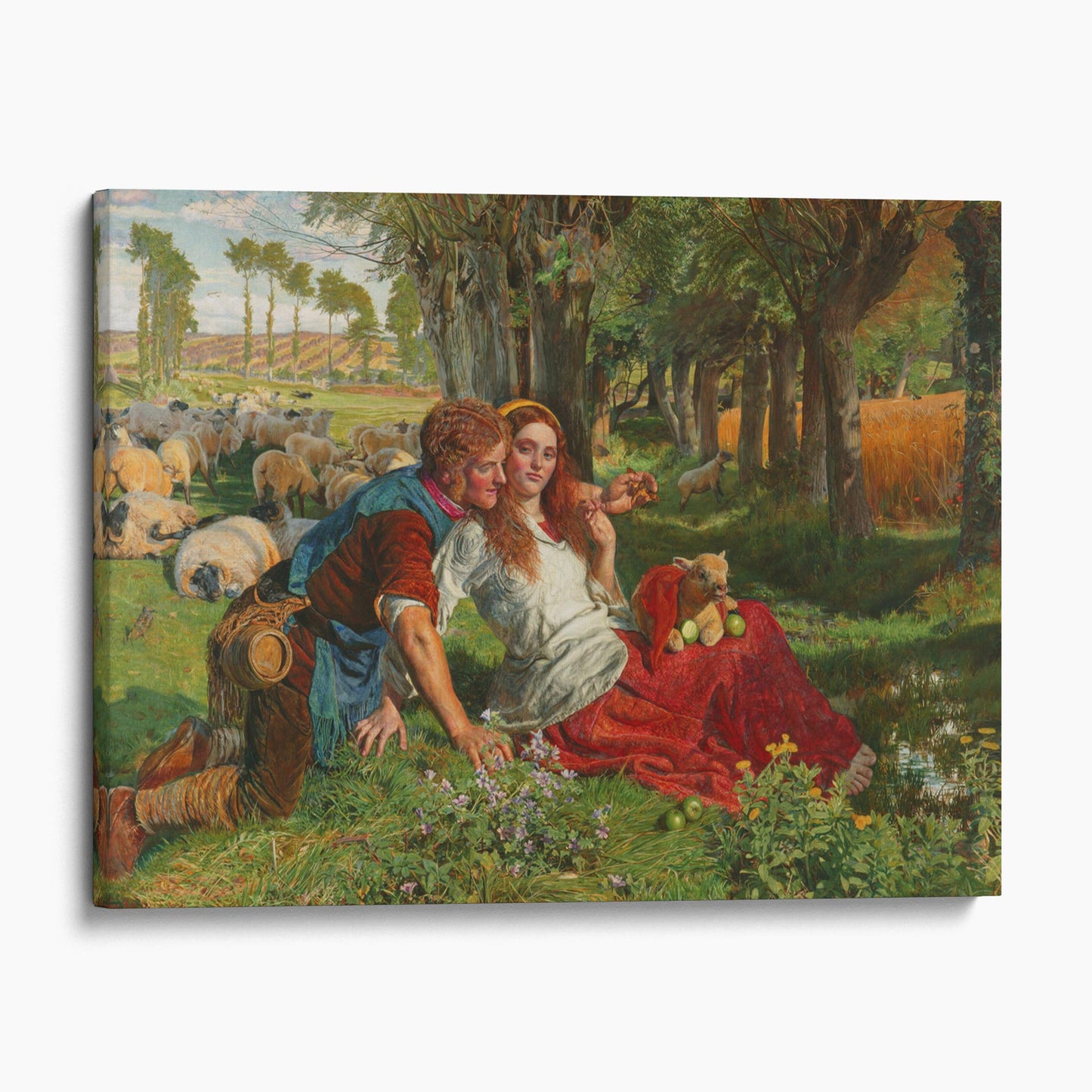 The Hireling Shepherd - William Holman Hunt