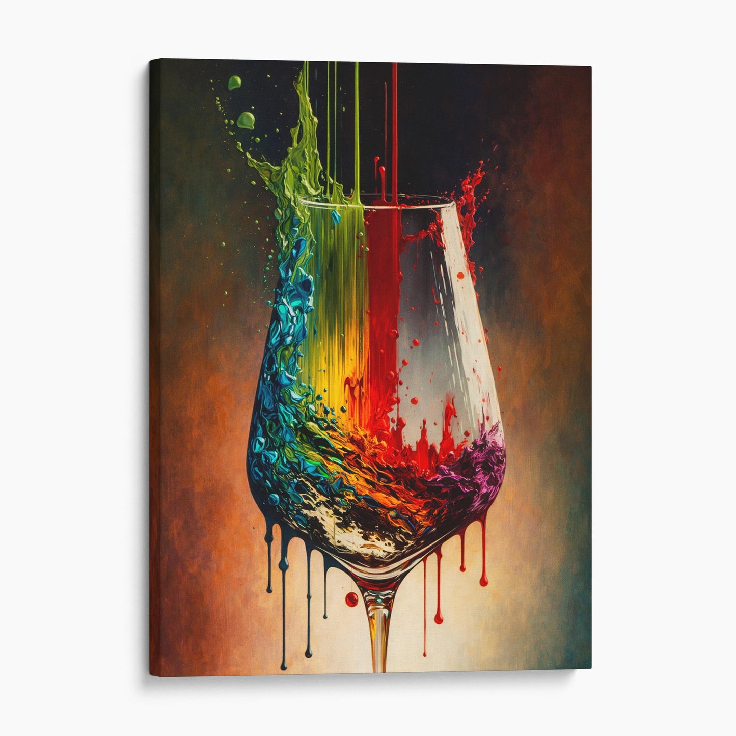 Wine Glass of Color