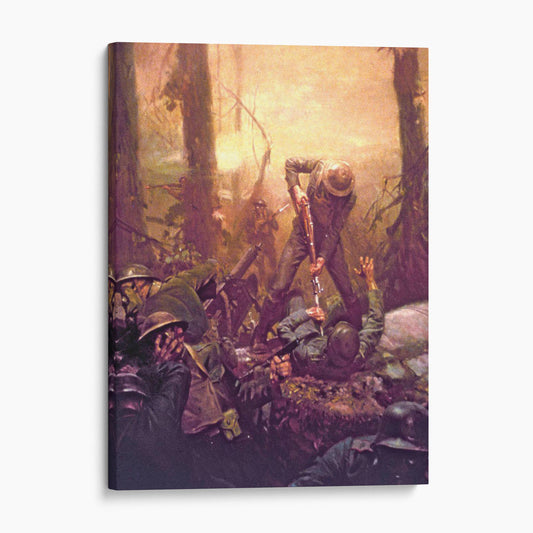 June 1918 American Marines The Battle of Belleau Wood, World War 1