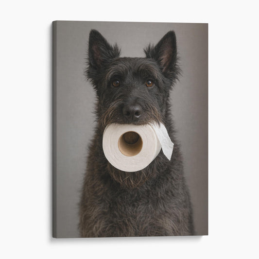 Scottish Terrier Dog Toilet Paper