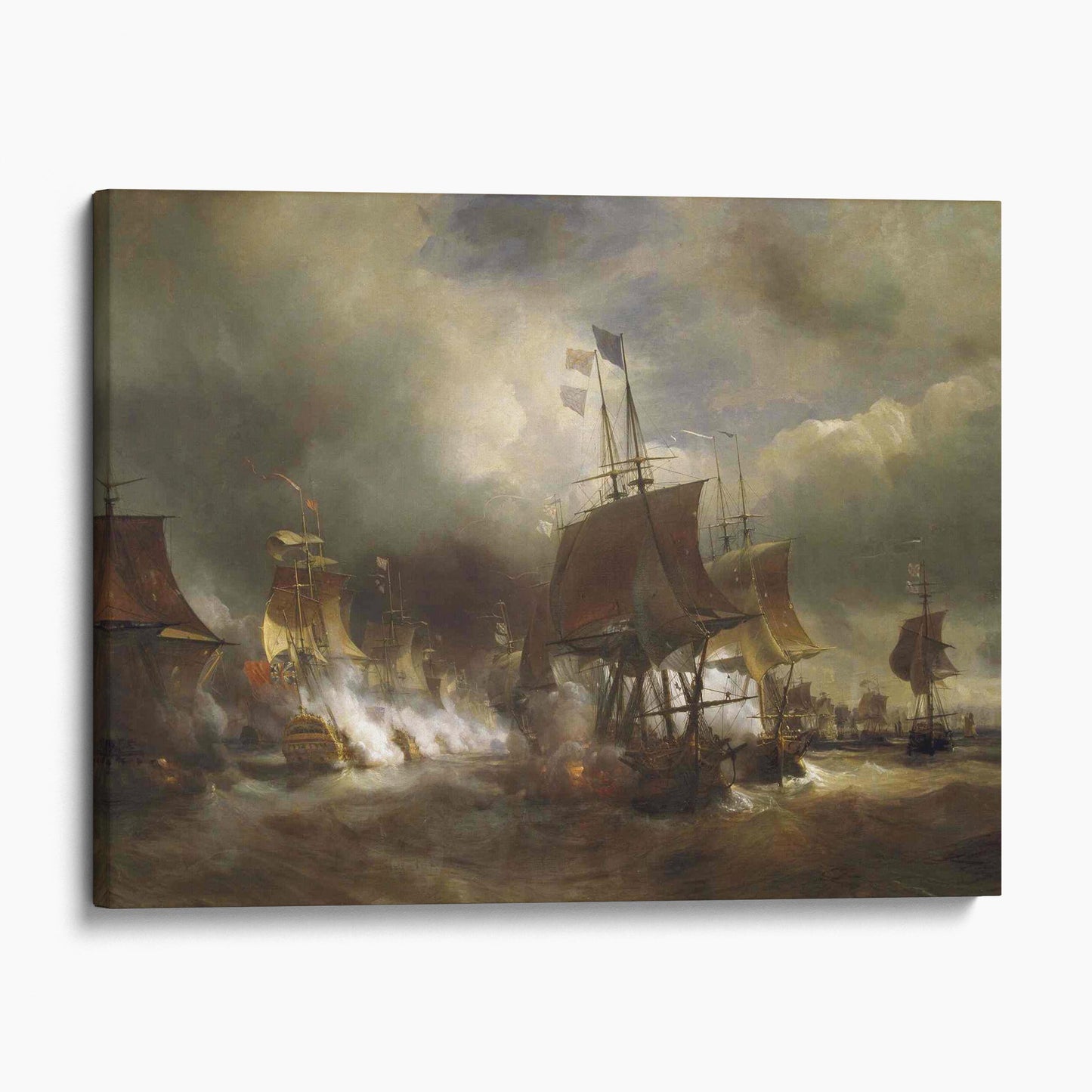 HMS Victory and Battle of Ushant (1778)
