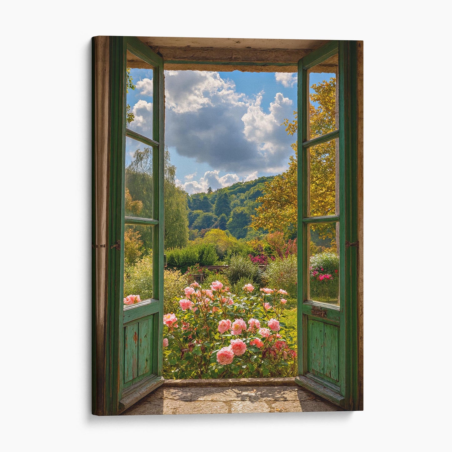 Open Window To The Garden