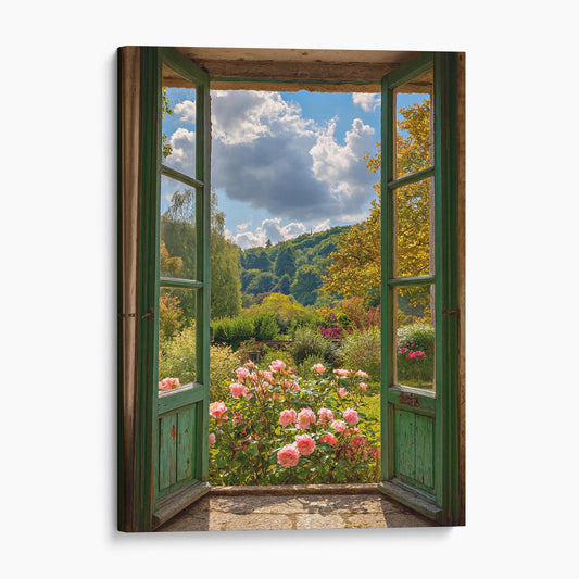 Open Window To The Garden