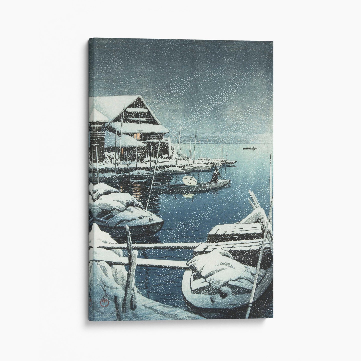 Snow in Mukojima (1931) - Kawase Hasui