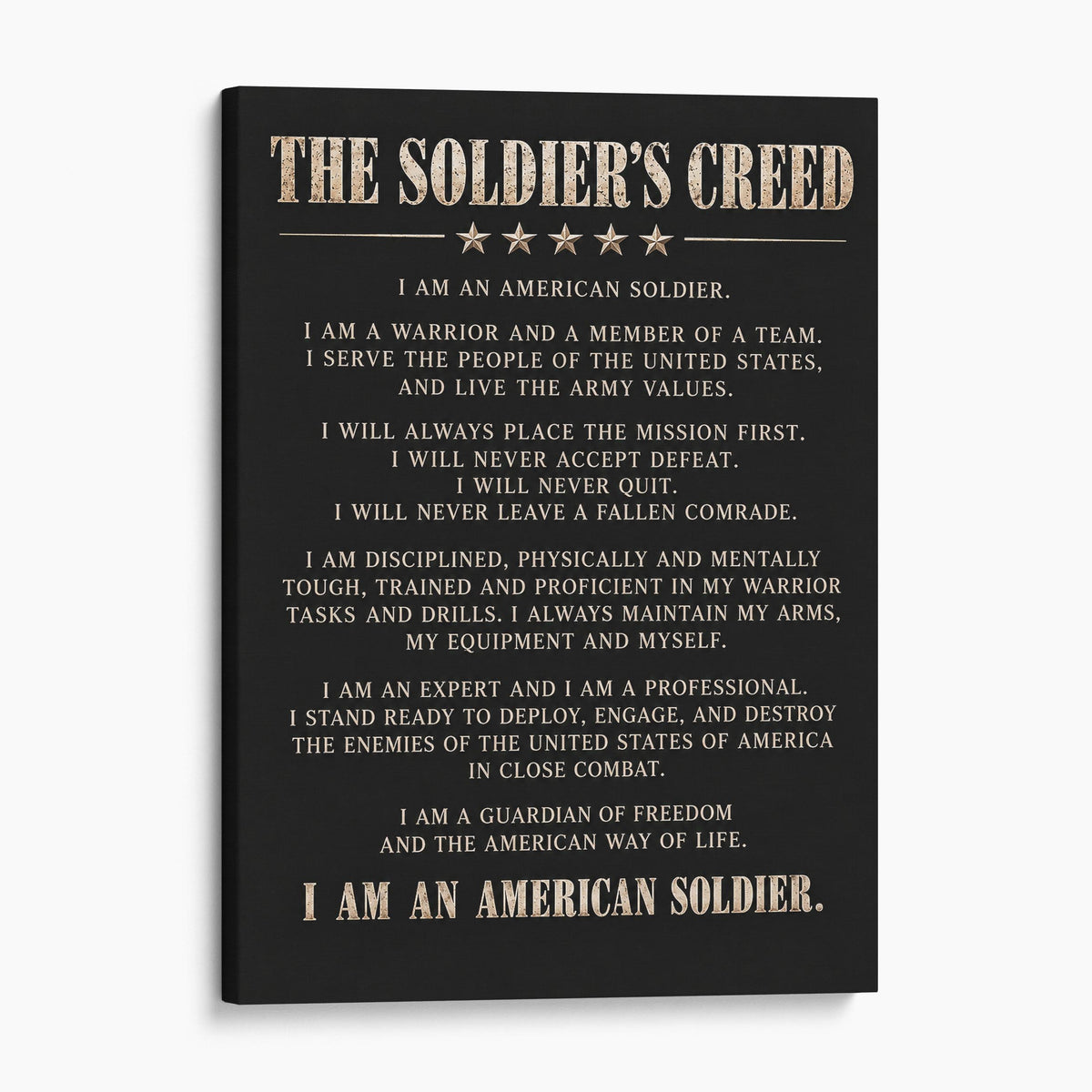 The Soldier's Creed