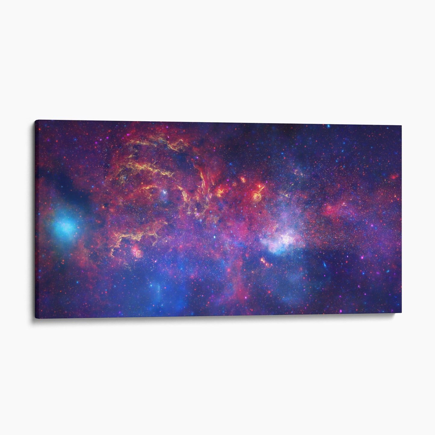 Center of the Milky Way Galaxy (Chandra/Hubble/Spitzer)