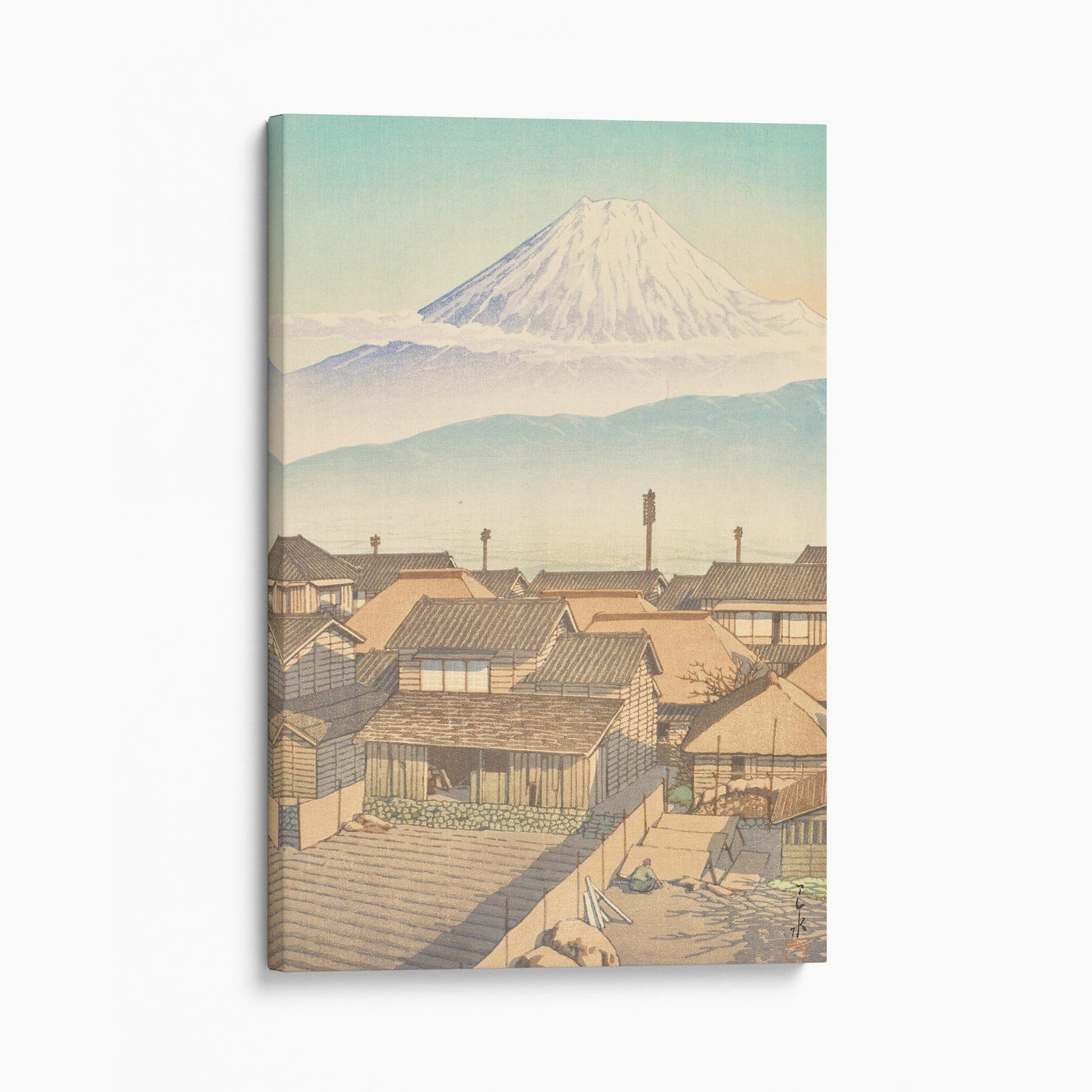 Morning in Motoyoshiwara (1940) - Kawase Hasui