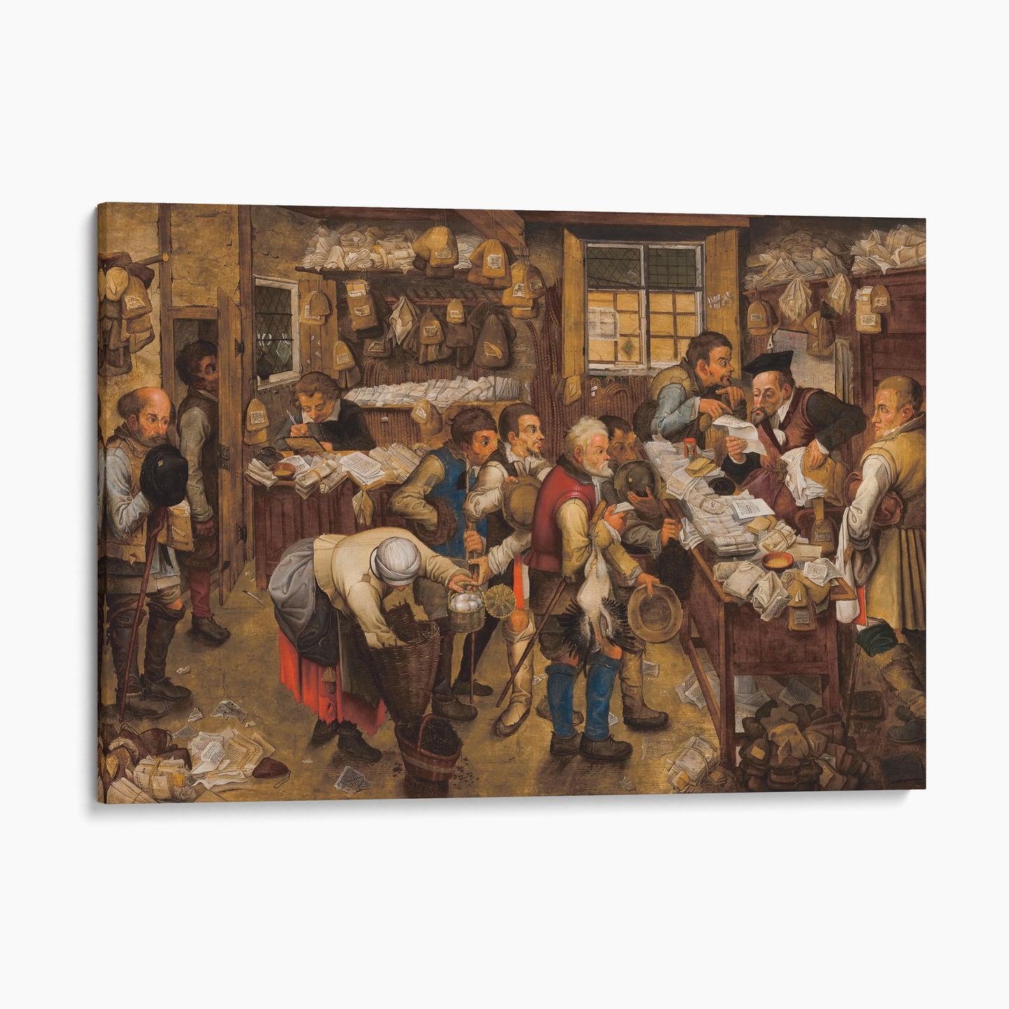 The Tax Collectors Office by Pieter Brueghel The Younger
