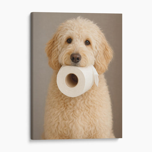 Labradoodle Dog Toilet Paper