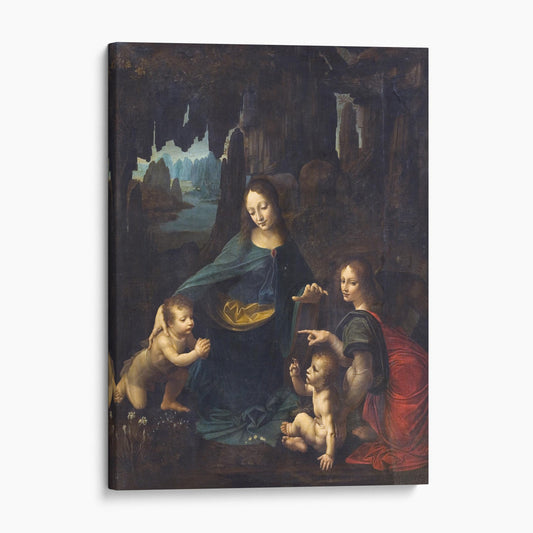 Virgin of the Rocks, 1486 by Leonardo Da Vinci
