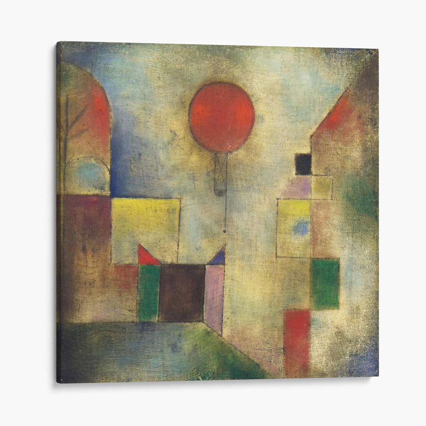 Red Balloon 1922 by Paul Klee
