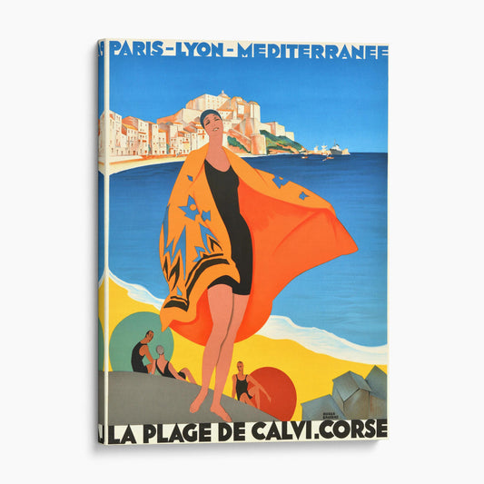 Calvi Beach, Corsica 1928