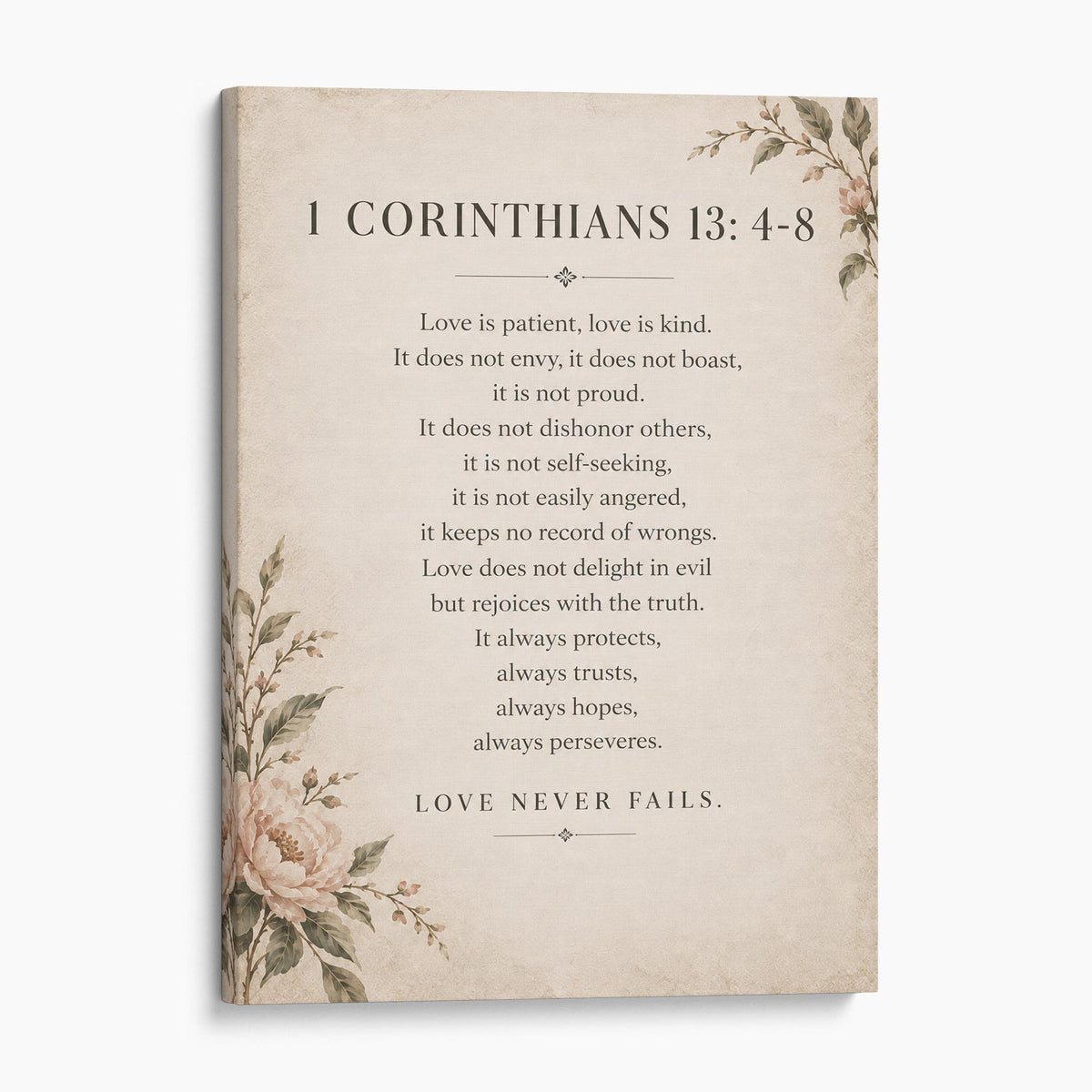 Love Is Patient, Love Is Kind - 1 Corinthians 13:4-8