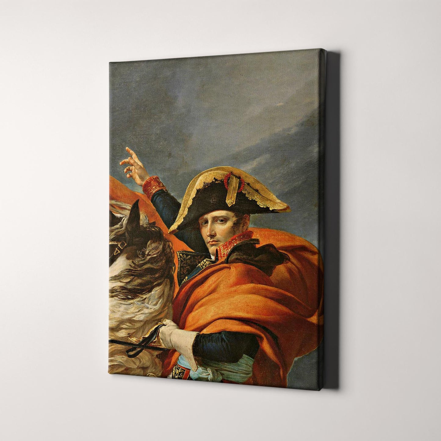 Napoleon Crossing the Alps, Jacques-Louis David