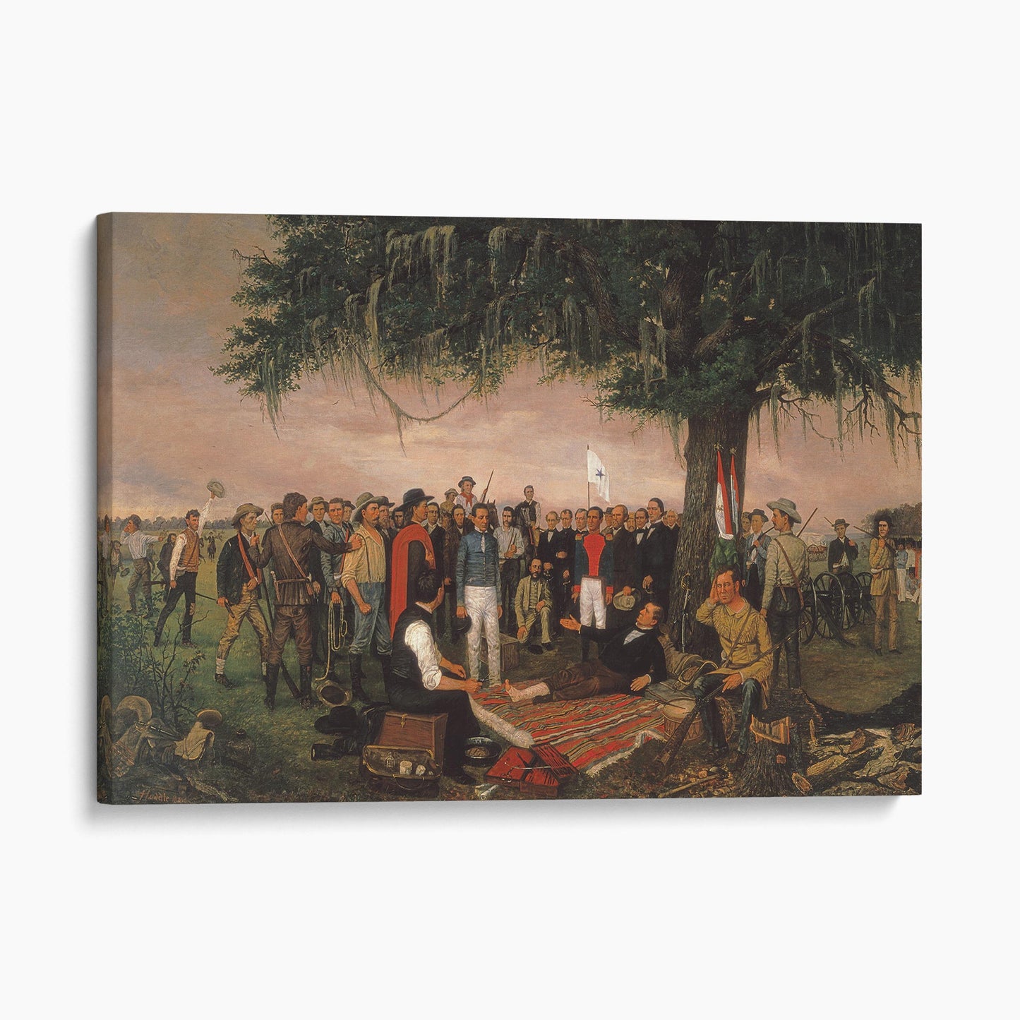 Surrender At Santa Anna - William Henry Huddle