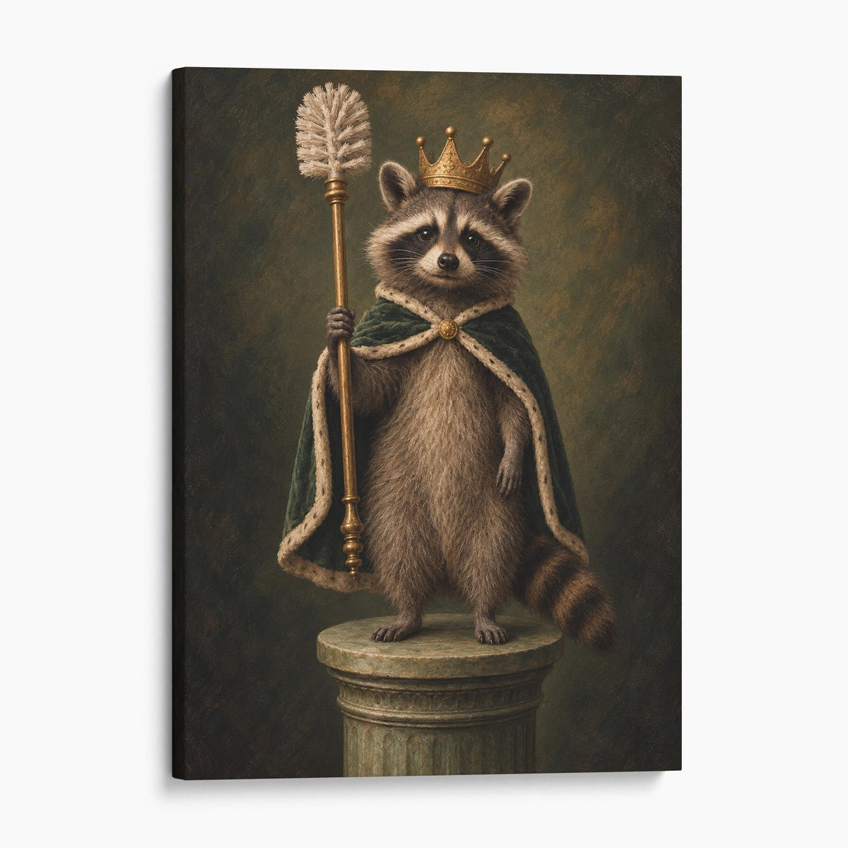 Raccoon Toilet King
