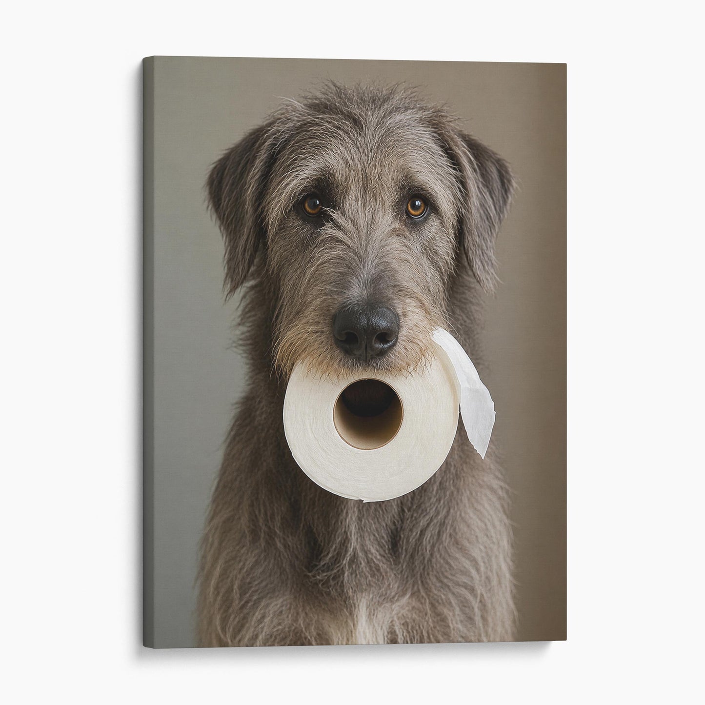 Irish Wolfhound Dog Toilet Paper