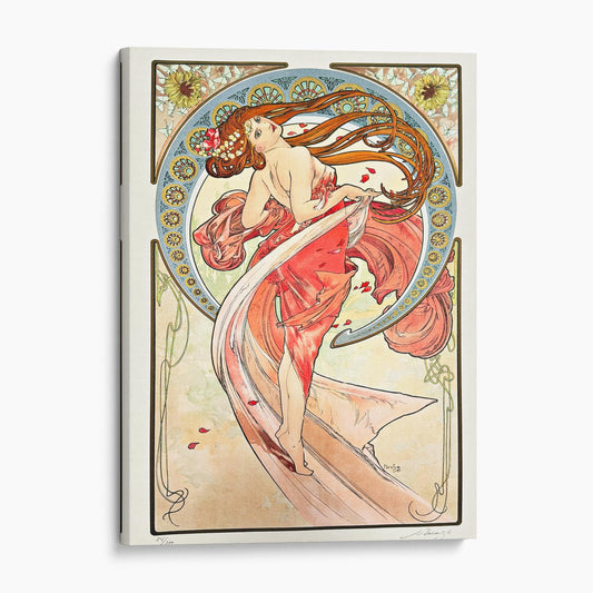 La Danse Lithographs Series By Alphonse Mucha