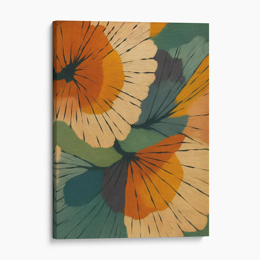 Abstract Botanicals Modern Flower