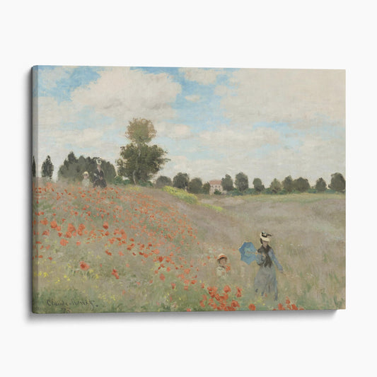 Poppy Field by Claude Monet