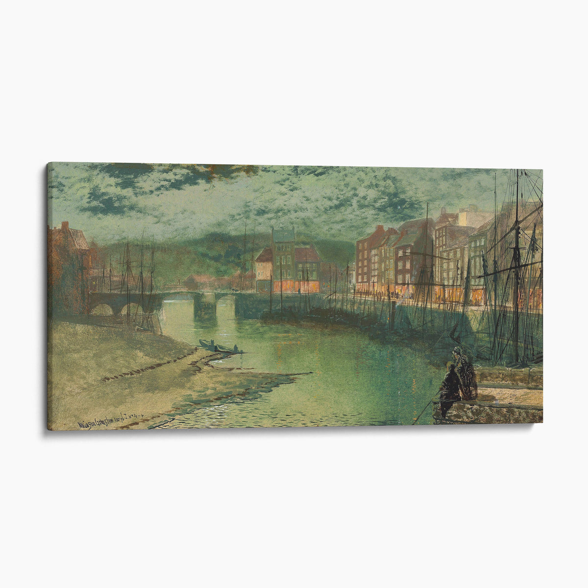 Whitby Docks (1876) - John Atkinson Grimshaw