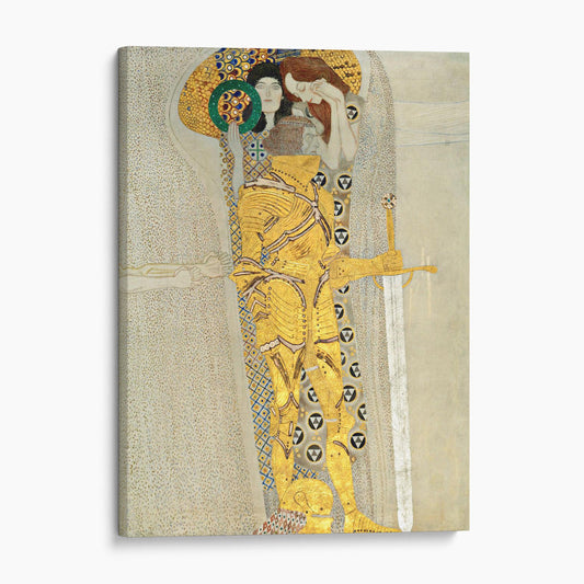 Detail Of The Knight, Beethoven Frieze, 1902 by Gustav Klimt