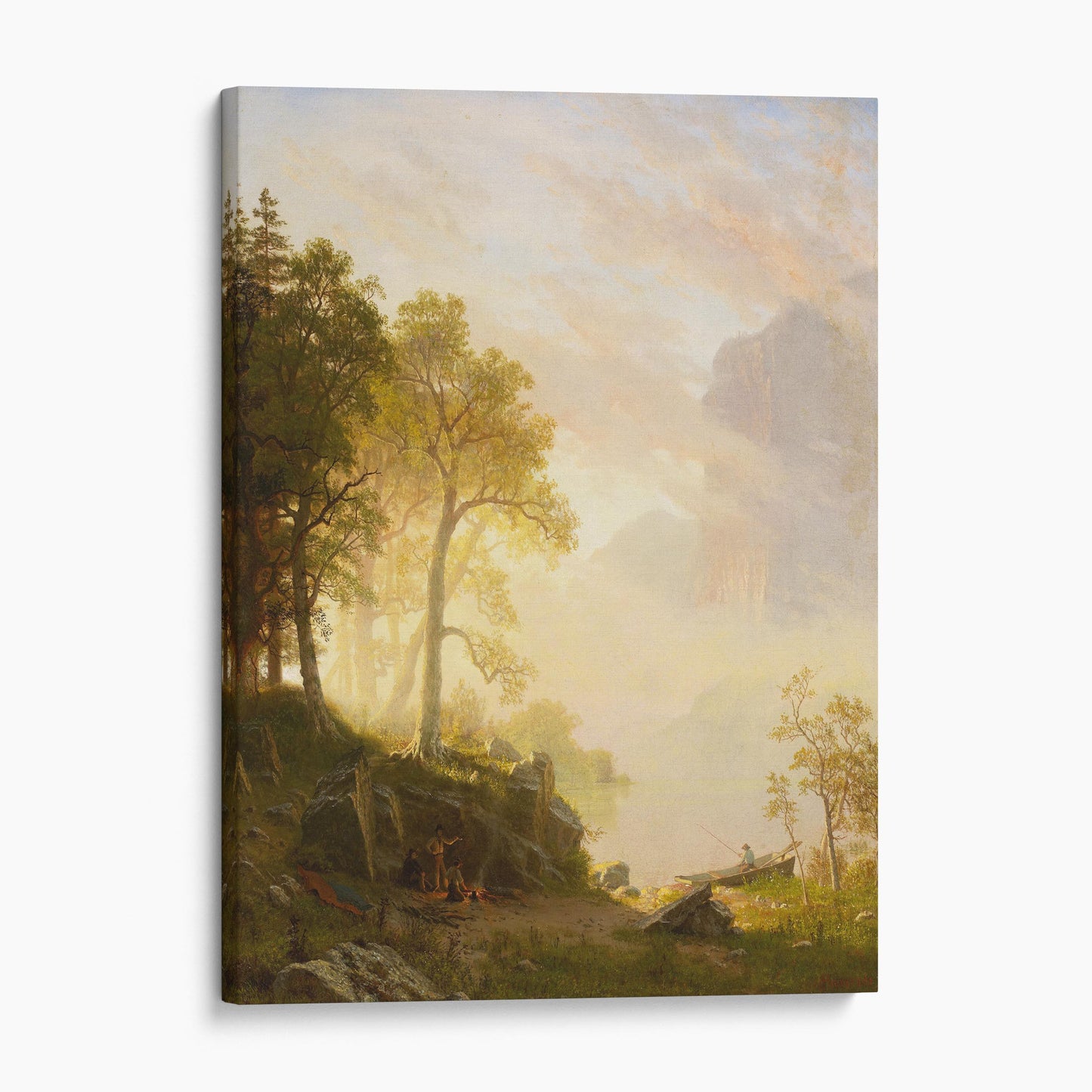 The Merced River in Yosemite (1868) by Albert Bierstadt