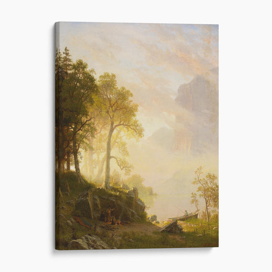 The Merced River in Yosemite (1868) by Albert Bierstadt