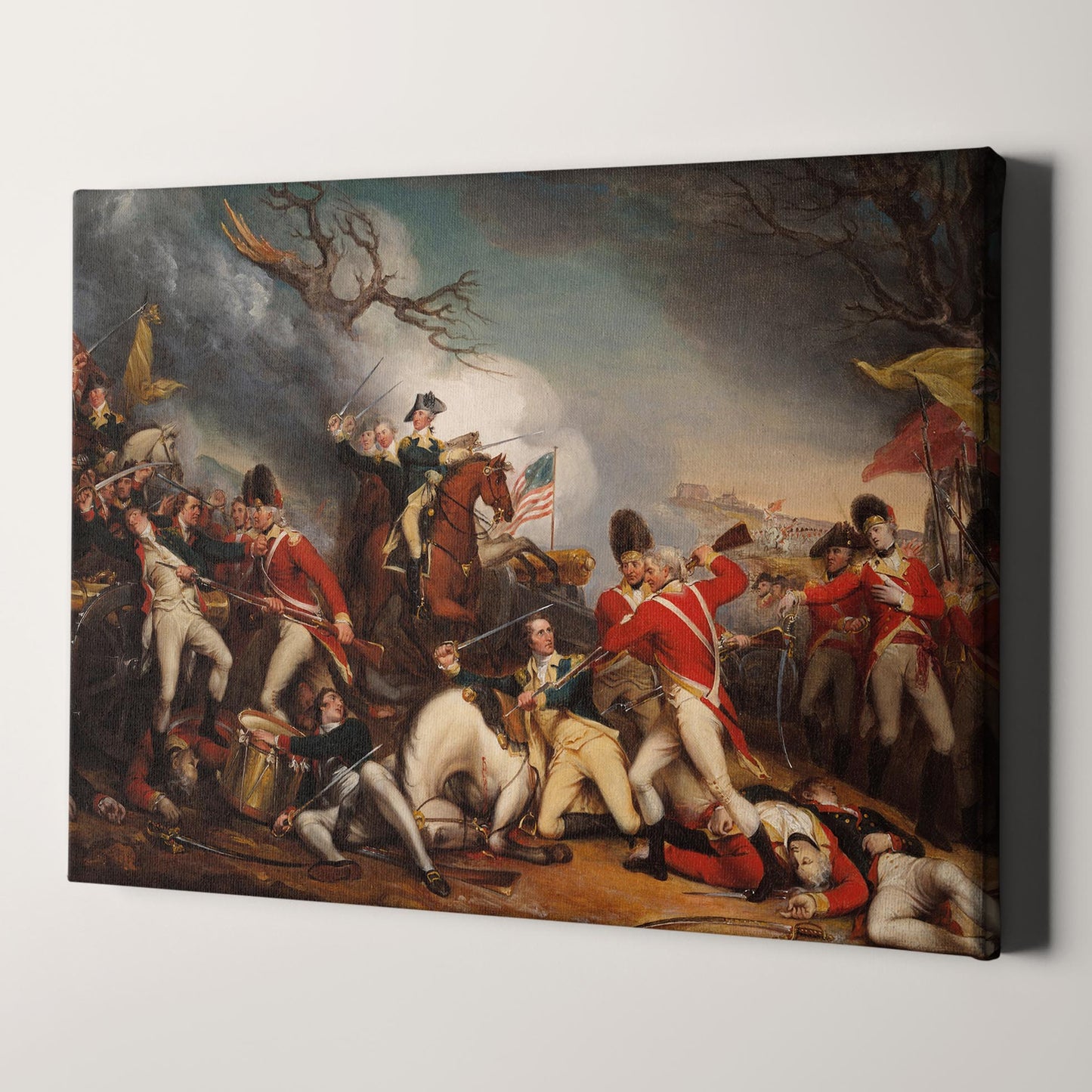 The Death of General Mercer at the Battle of Princeton, January 3 1777