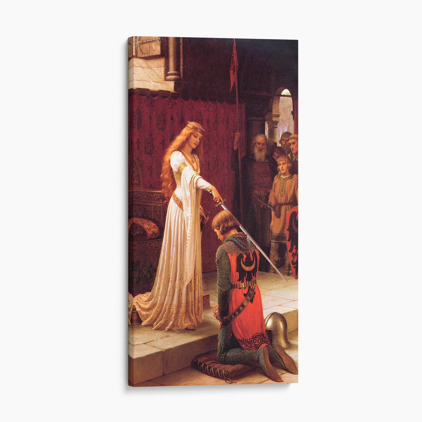The Accolade by Edmund Blair Leighton