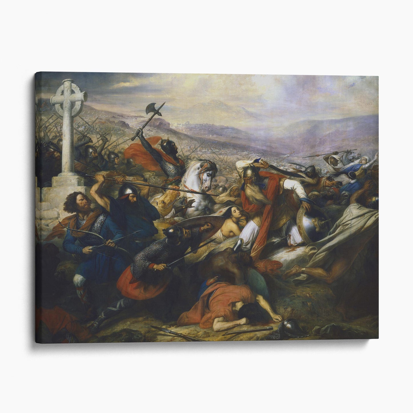 Charles de Steuben - Bataille de Poitiers en Octobre 732 (Battle of Poitiers in October 732)