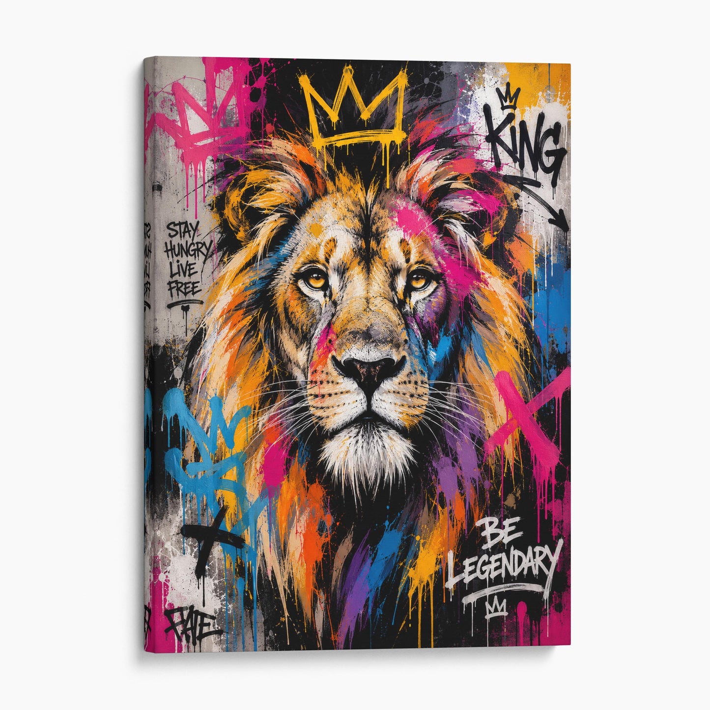 Graffiti Lion King