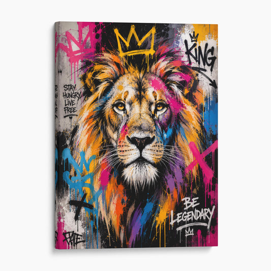 Graffiti Lion King