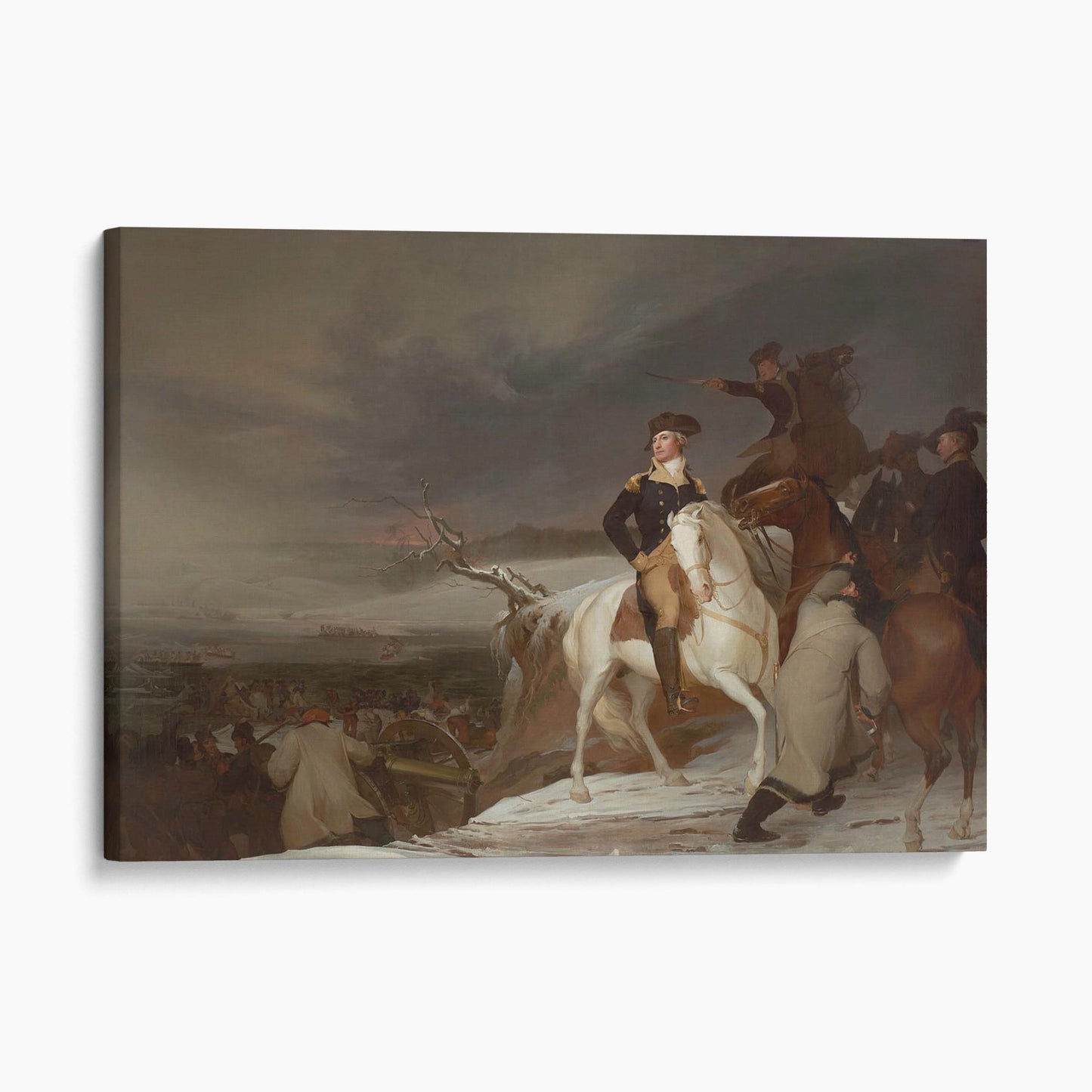 Passage Of The Delaware 1819 George Washington