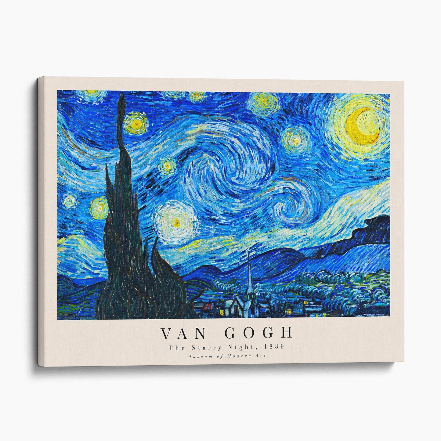 The Starry Night 1889 - Vincent van Gogh