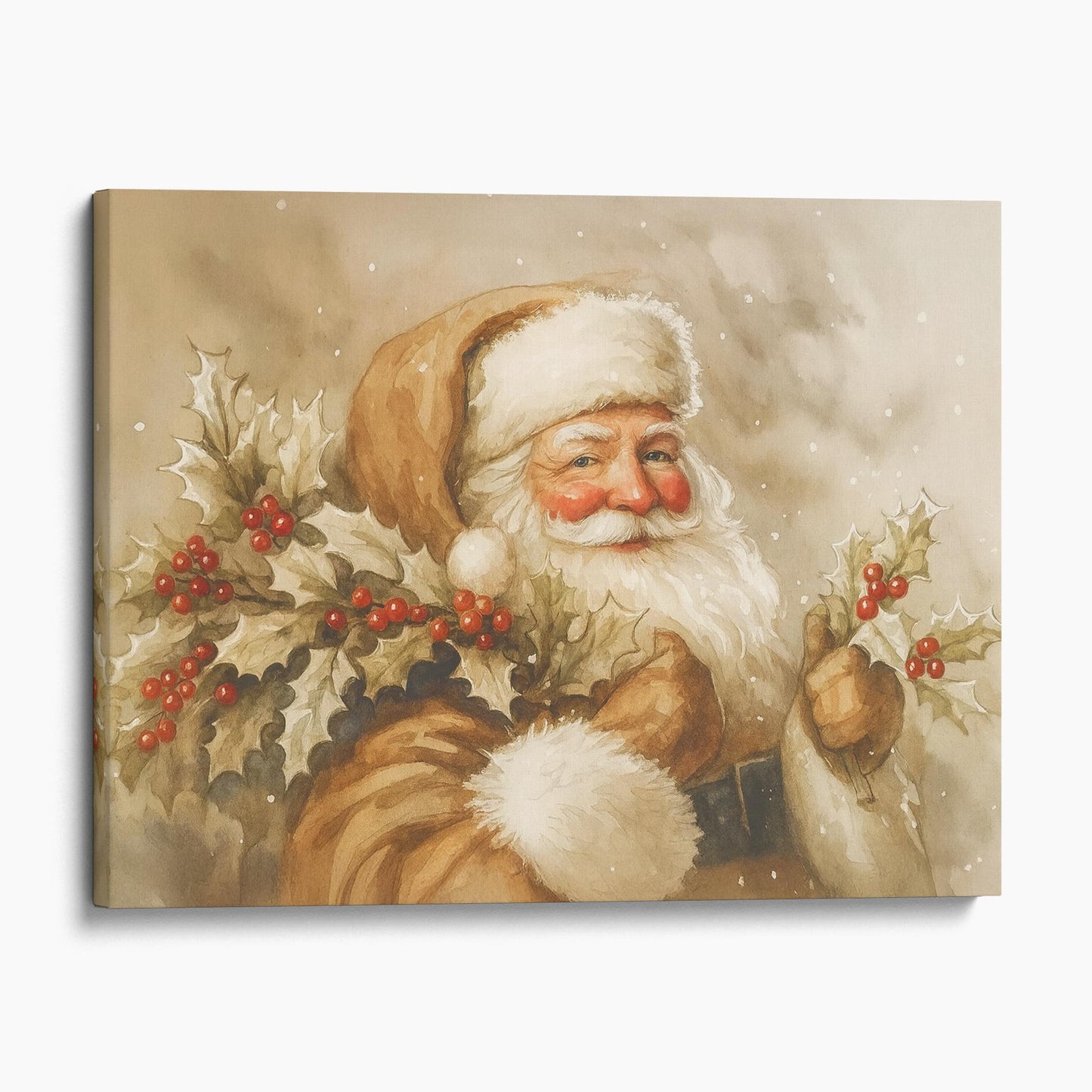 Santa Claus Mistletoe