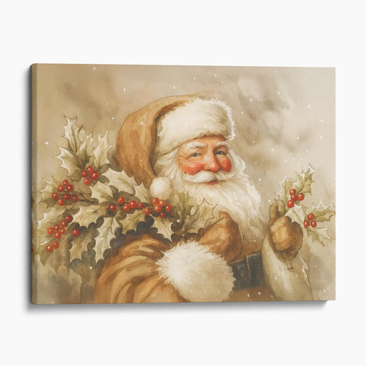 Santa Claus Mistletoe