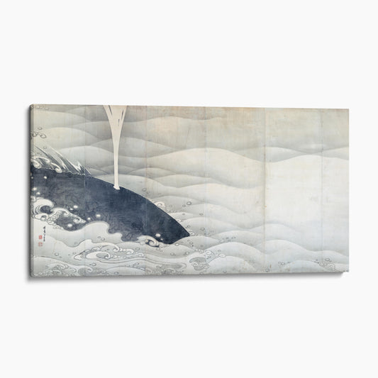 Elephant and Whale by Ito Jakuchu