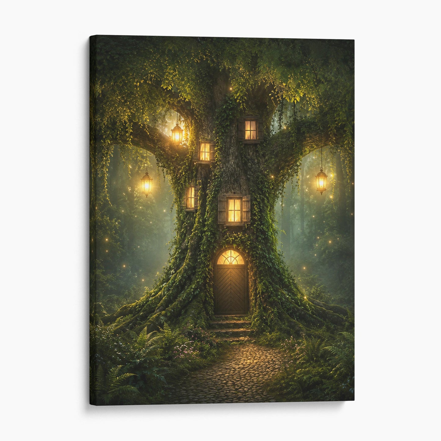 Enchanted Lantern Treehouse