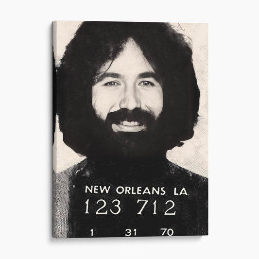Jerry Garcia Mug Shot
