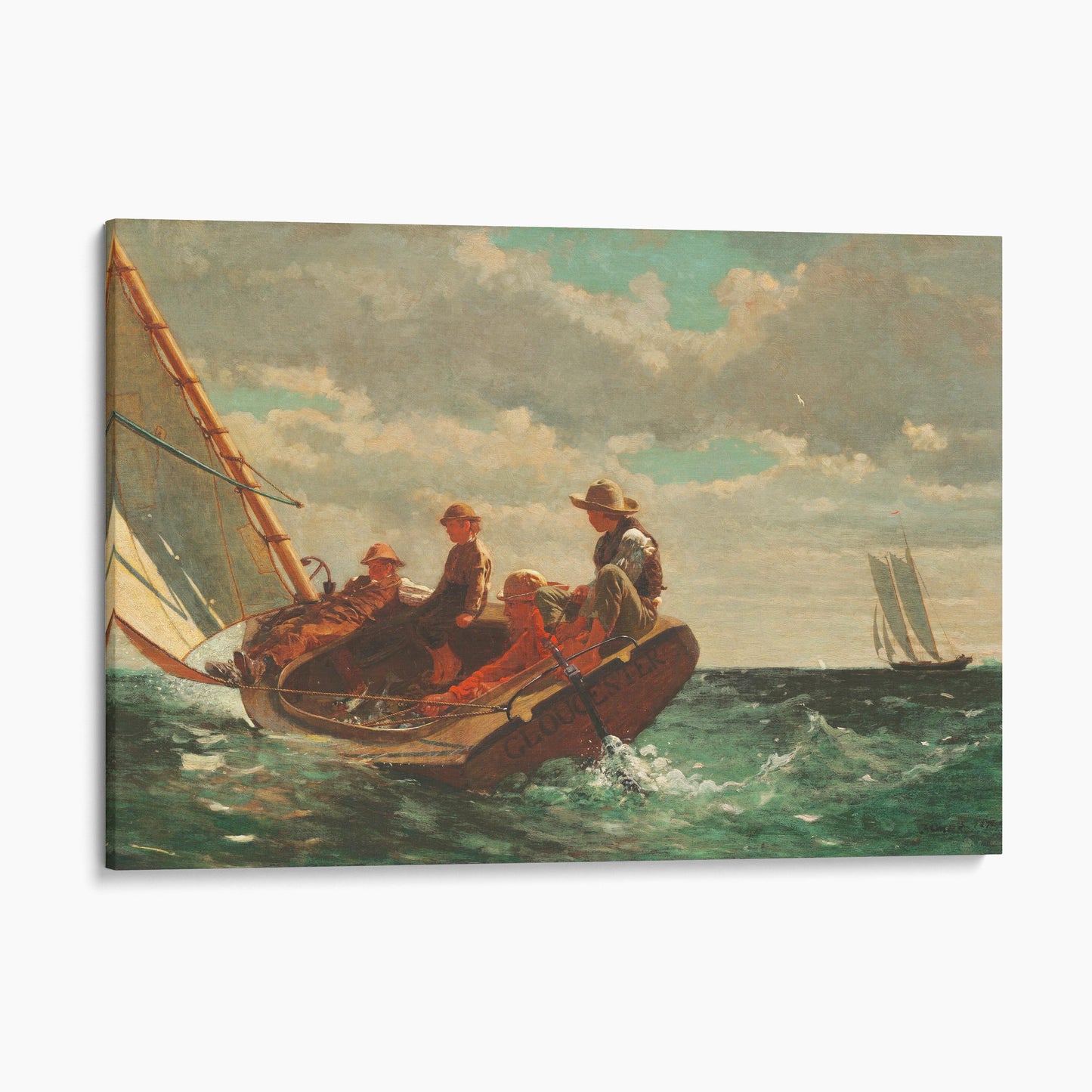 Breezing Up (A Fair Wind) by Winslow Homer