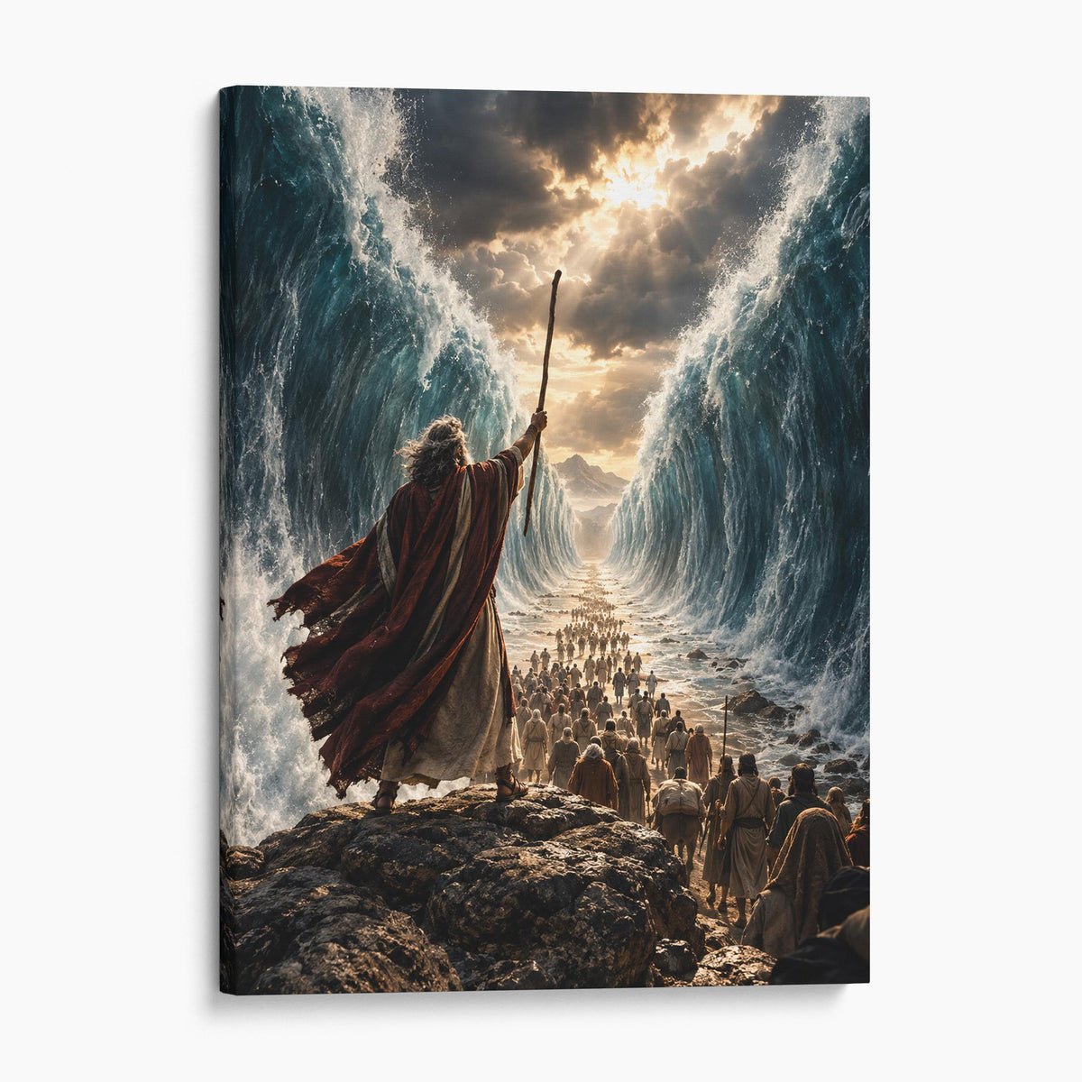 Moses Parts The Red Sea