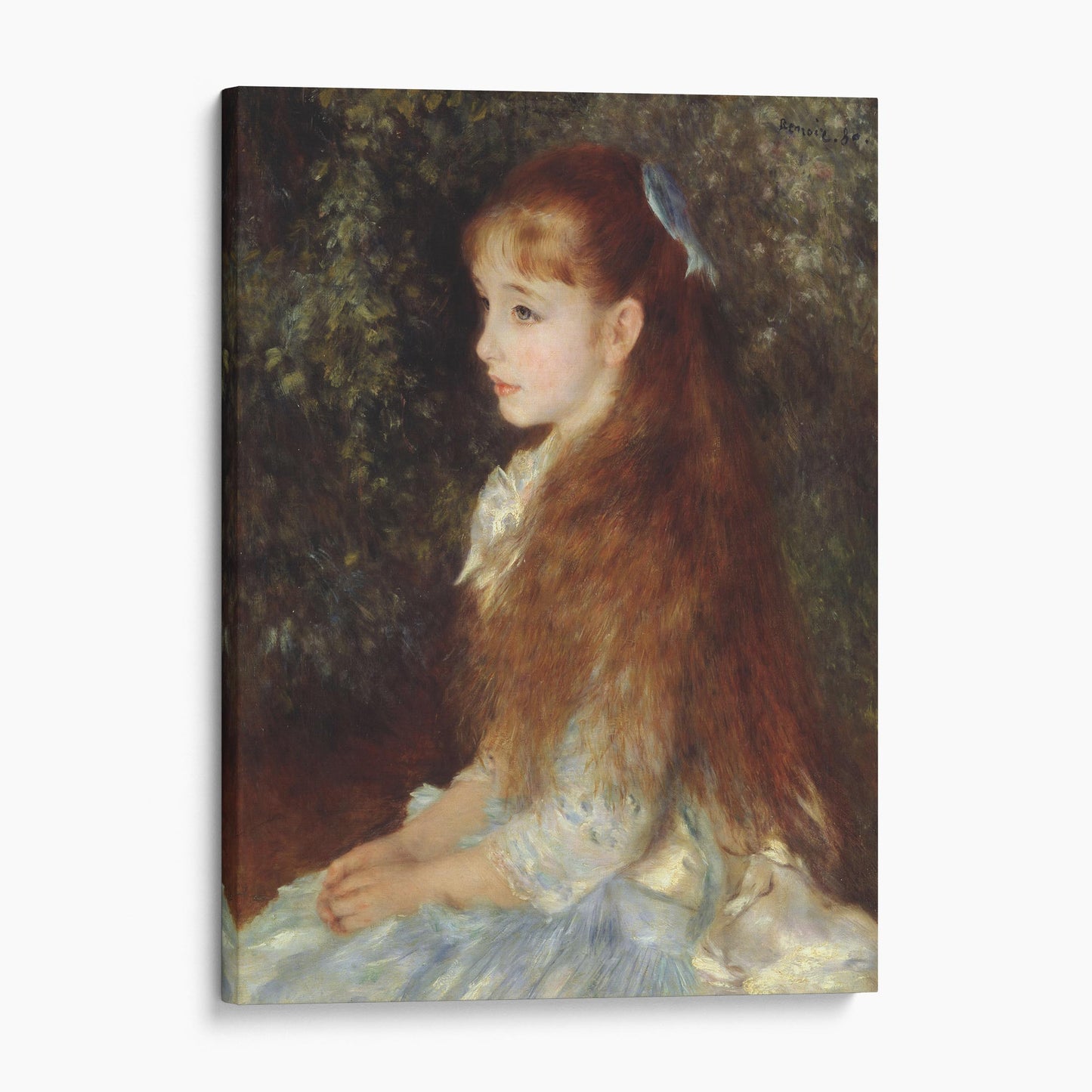 Portrait of Irène Cahen d'Anvers (La Petite Irène) by Renoir