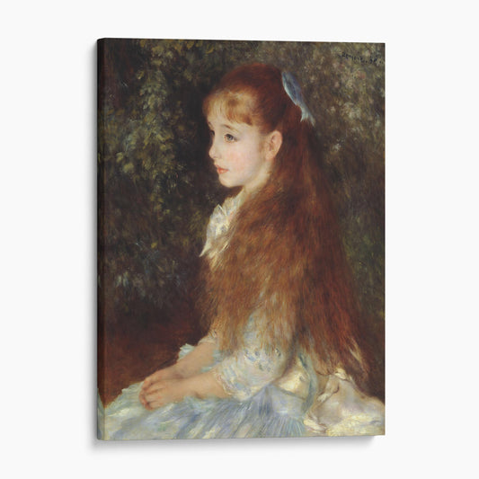 Portrait of Irène Cahen d'Anvers (La Petite Irène) by Renoir