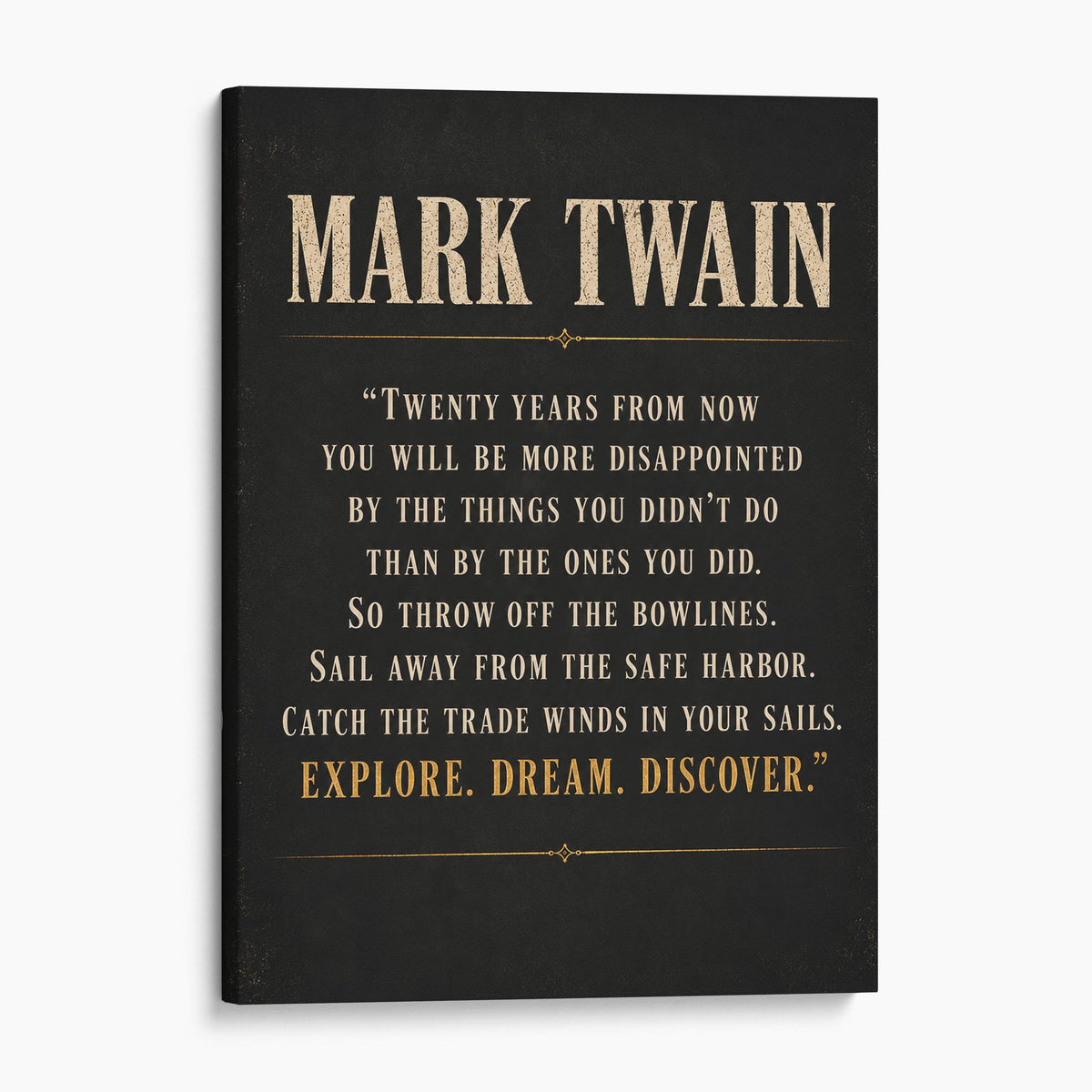 Mark Twain - Explore, Dream, Discover