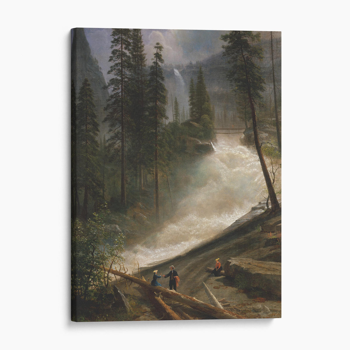 Nevada Falls, Yosemite - Albert Bierstadt